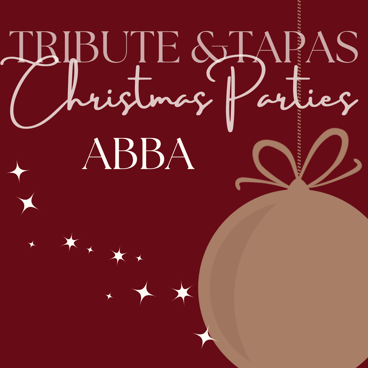 Tribute & Tapas Christmas Parties: ABBA