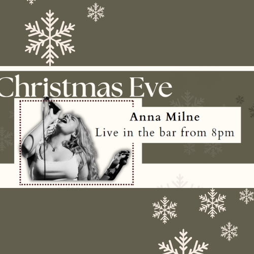 Anna Milne live at Compamigos Christmas Eve from 8pm